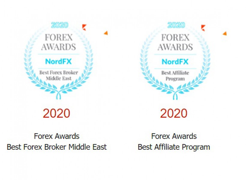 ในปี 2020ที่ผ่านมา NordFX ได้รับรางวัล 2 รางวัล