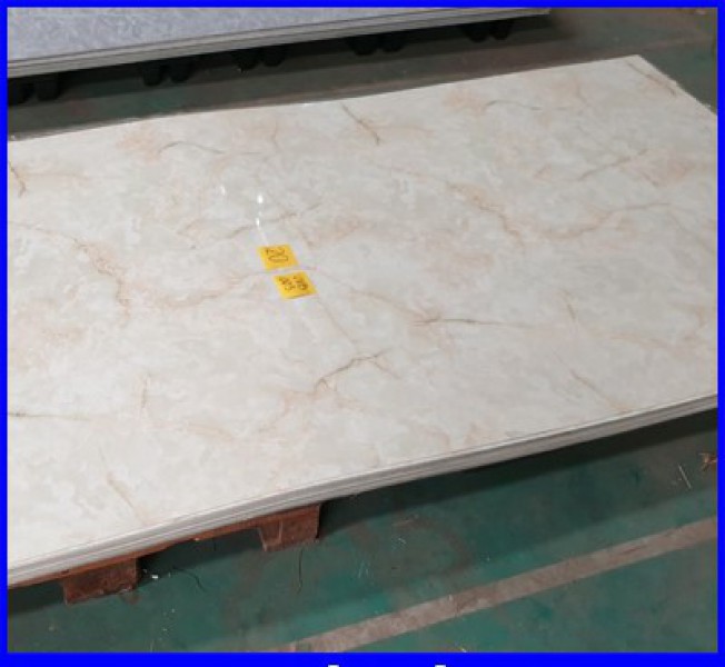 UV Marble Board แผ่นลายหินอ่อน ไม้เทียม แผ่นหินเทียม หินวีเนียร์ ตกแต่งบ้าน ตกแต่งผนัง รุ่น KL8007-5 Size: W1220mm * L2440mm* 2.5mm Material: Pvc Resin & Calcium Powder