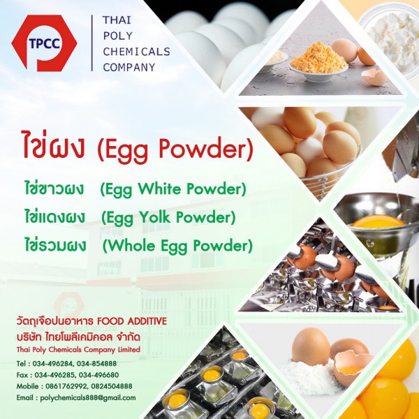 Egg Powder, ไข่ผง, ผลิตไข่ผง, ขายไข่ผง, จำหน่ายไข่ผง, นำเข้าไข่ผง, ส่งออกไข่ผง