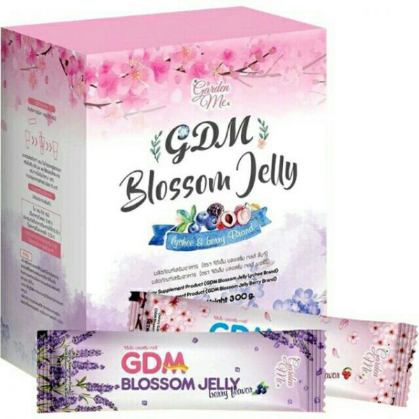 gdm blossom jelly เจลลี่หุ่นสวย อ้วน ลดยาก BJ ช่วยคุณได้