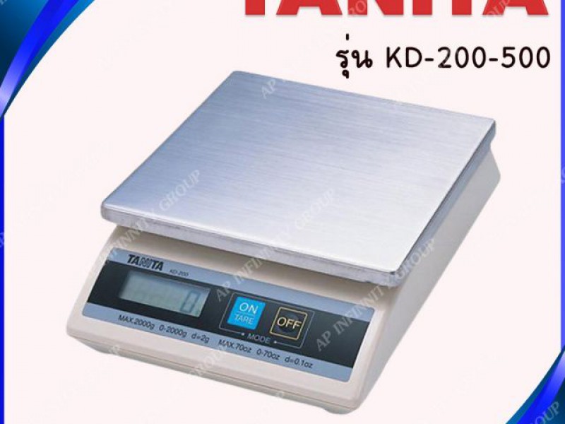 ตาชั่งดิจิตอล เครื่องชั่งดิจิตอล เครื่องชั่งแบบตั้งโต๊ะ รุ่น KD-200-100 ยี่ห้อ TANITA