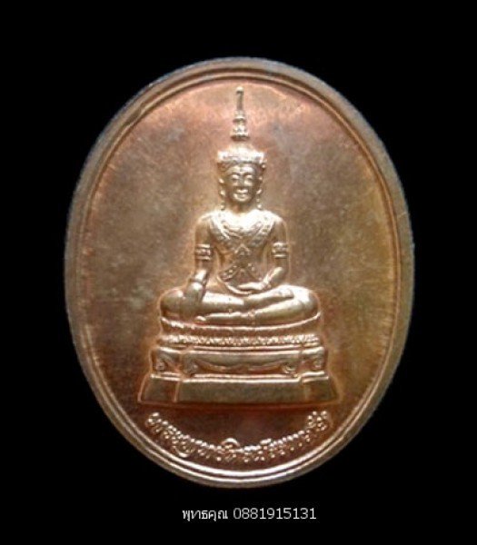 เหรียญพระพุทธนิรสรรพภัยหลังพระสังฆราช วัดบวรนิเวศวิหาร ปี2556